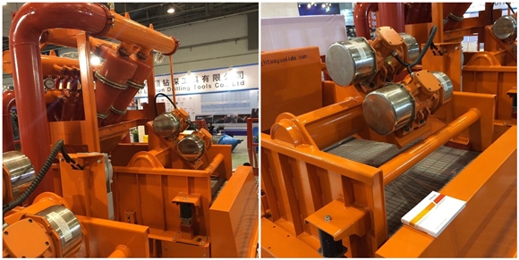 Shale Shaker and Mud Cleaner of HDD120 mud system