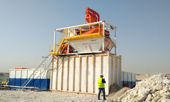 BWSP-150 Separation Plant for Micro-tunneling Project in Qatar