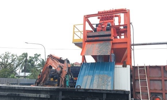 BWSP-150 Separation Plant for Malaysia Trenchless Construction